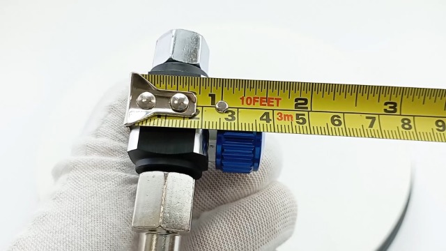 QWORK Air Pressure Regulator Kit, 1/4